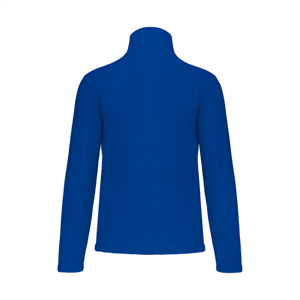 Veste polaire à fermeture éclair courte KA912 - Bleu / XL
