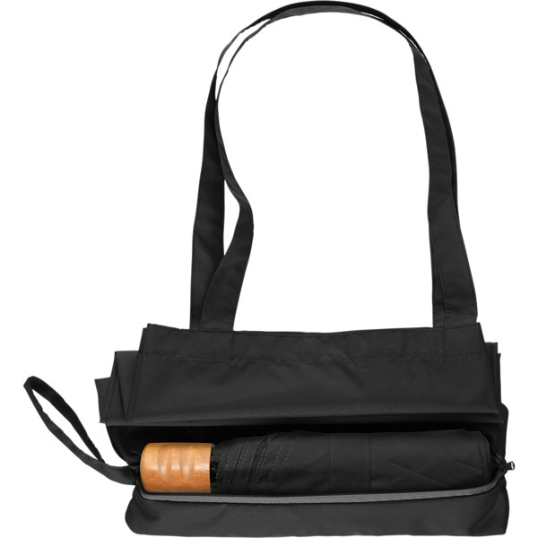 Taschenschirm ÖkoBrella Shopping - Schwarz Ws