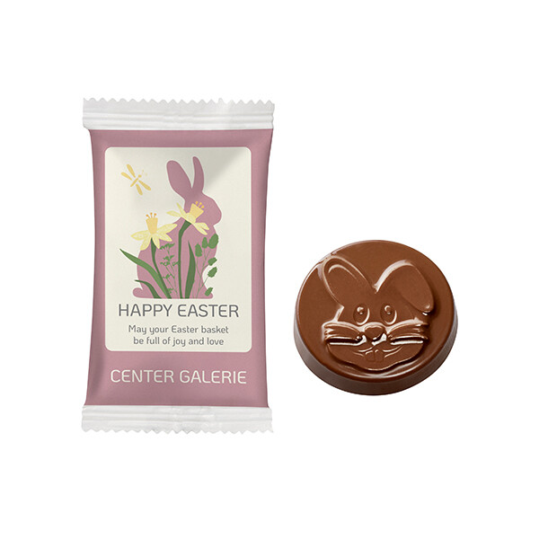 Chocolate Coin Easter Bunny, Paper