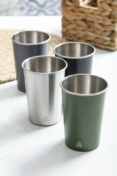 Gobelet en acier recyclé Redisha Mono