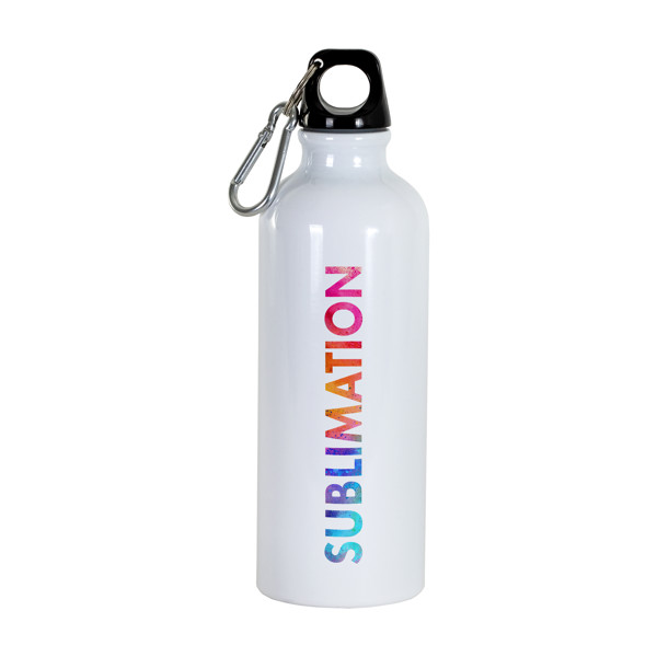 Sublimating Aluminum Bottle With Carabiner. 500Ml