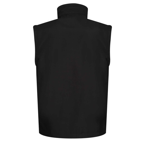 Ablaze Printable Softshell Bodywarmer - Black / Black / 2XL