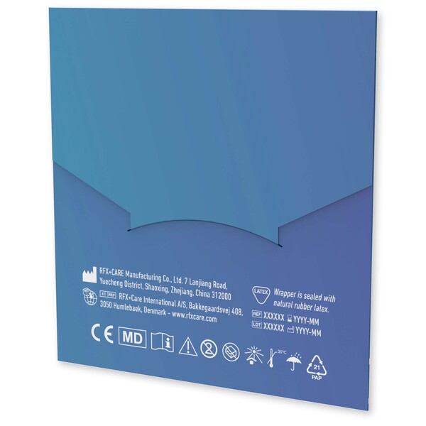 6-pieces blister plasters with full colour printed paper envelope