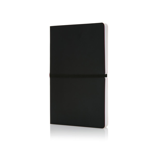 Deluxe softcover A5 notebook - Black