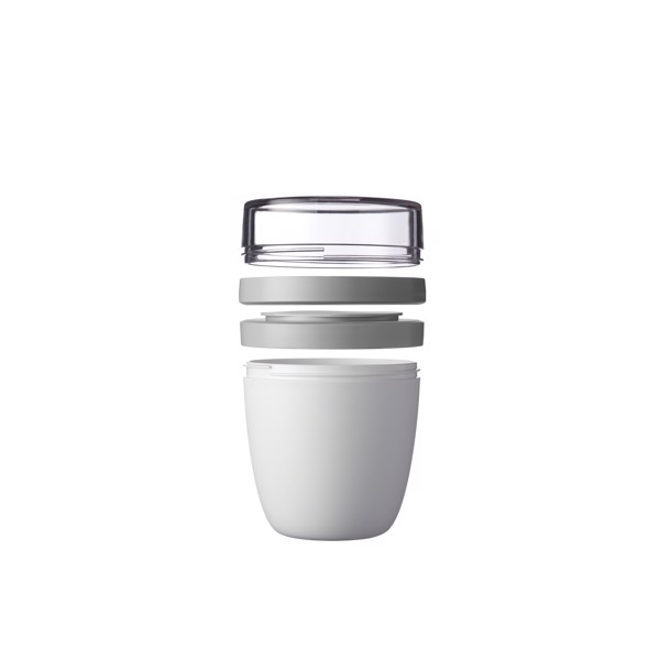 Bocal à déjeuner Ellipse 500+200 ml - Blanc