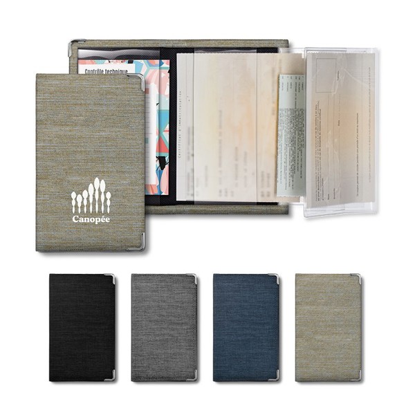 RPET REGISTRATION CARD HOLDER - Gris / 