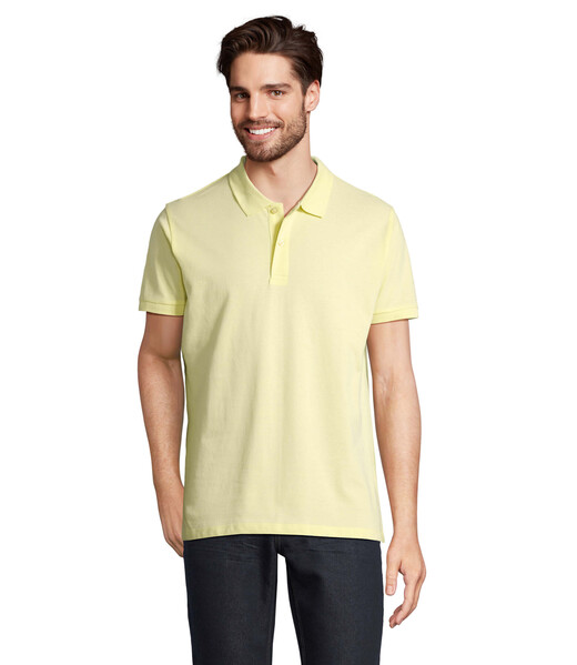 PLANET MEN polo 170g - Amarelo ClaroXL