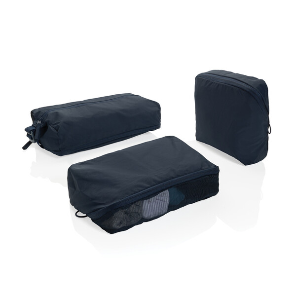 KENTO URBAN RCS recycled nylon packing cube set - Navy