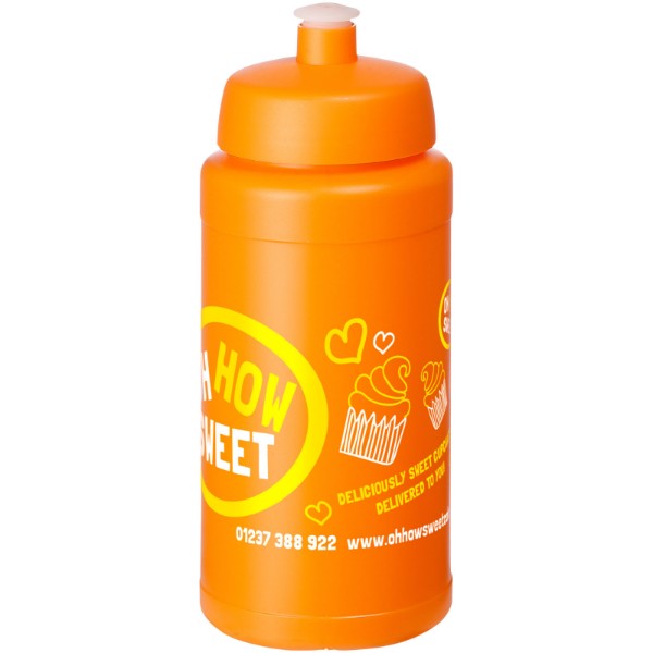 Bidon Baseline® Plus o pojemności 500 ml z wieczkiem sportowym - Pomarańczowy