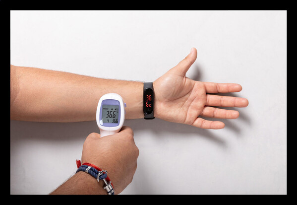 Bracelet thermomètre Zadro