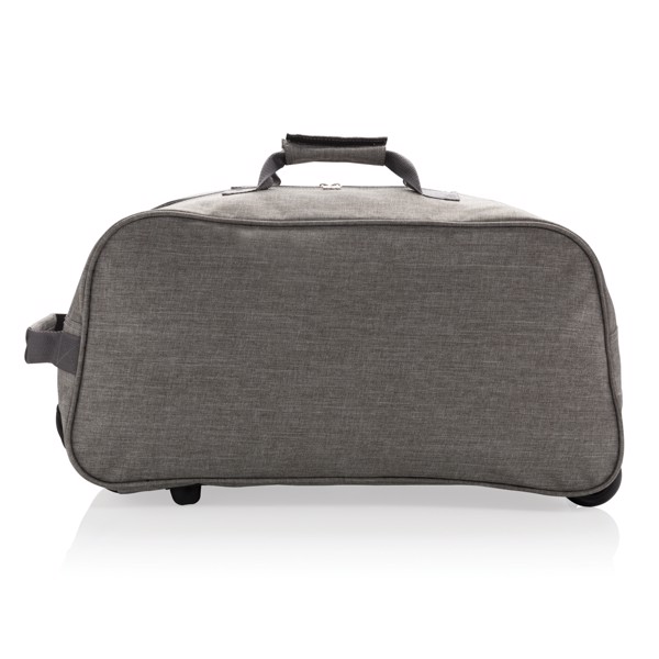 Xd Collection trolley bag, polyester, 55x26x28 cm - Grey
