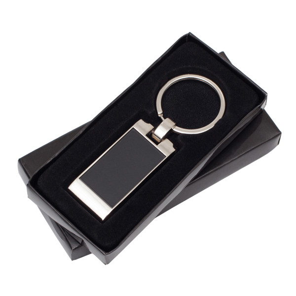 Forte metal keyring