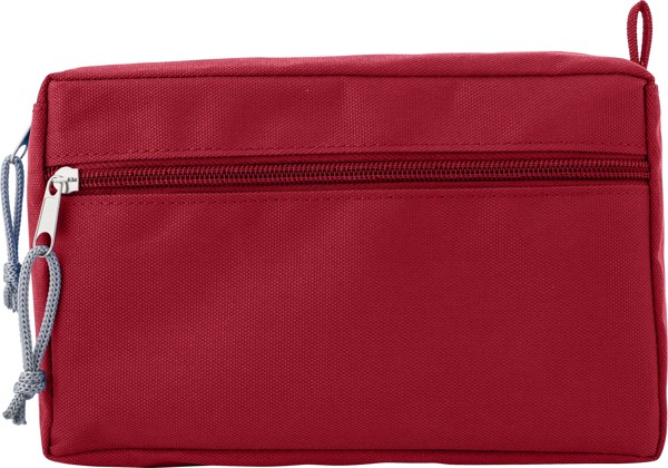Toiletry bag Natasha | Recycled | 1.9 l - red