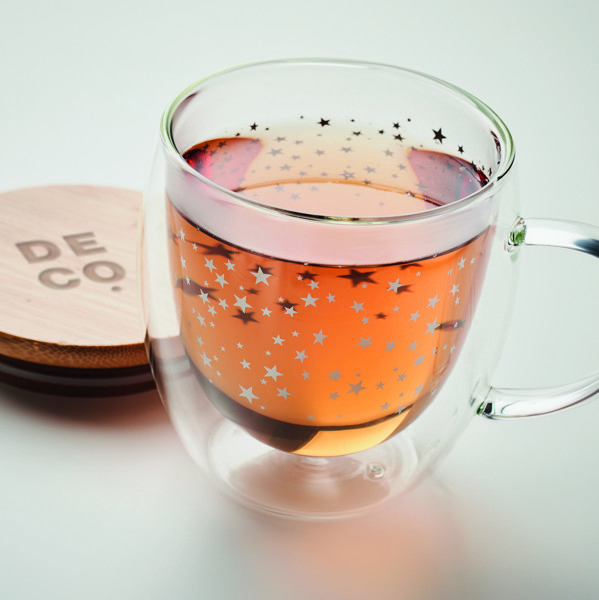 Double wall borosilicate mug Sion