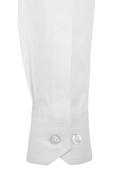 Black TieLSL / Women Poplin Shirt - White / 3XL