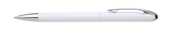 Xemi Plastic Ballpoint Pen - White