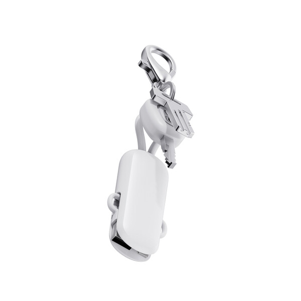Urban Vitamin Dublin 100W 4 -in-1 keychain cable - White
