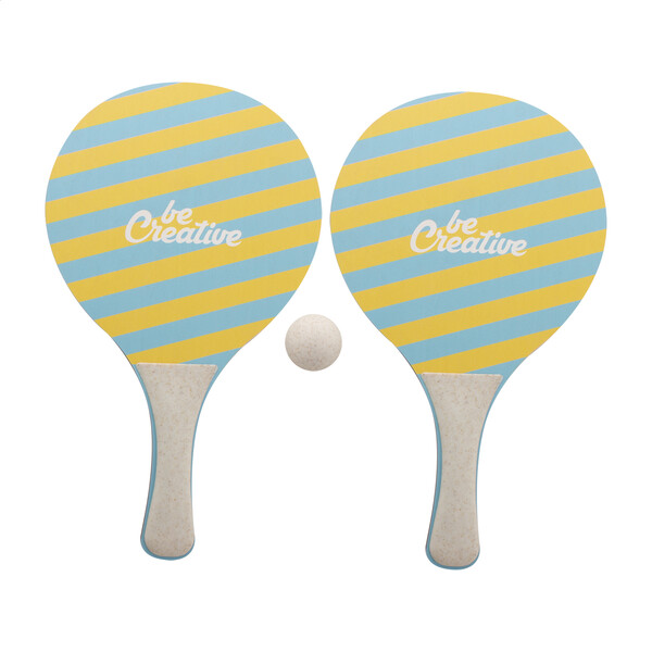 Jeu tennis de plage personnalisé CreaShot