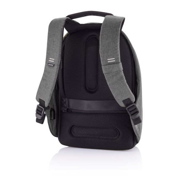 Bobby Hero Regular, Anti-theft backpack - Grey / Black