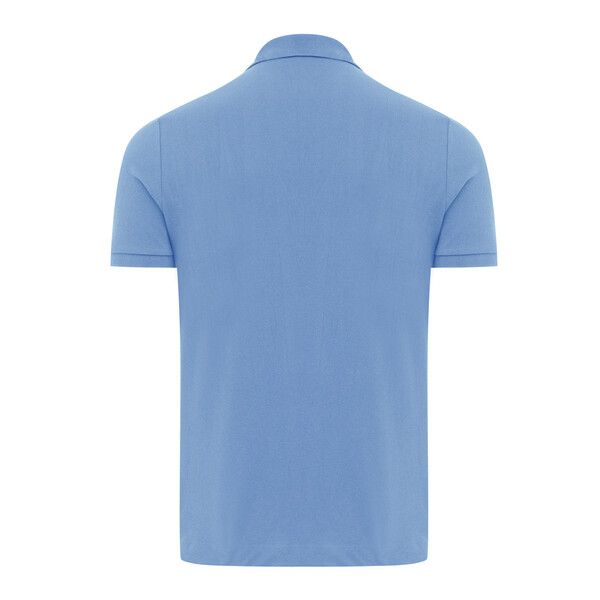 Polo tričko IQONIQ Yosemite z recykl. bavlny - Moon Blue / XL
