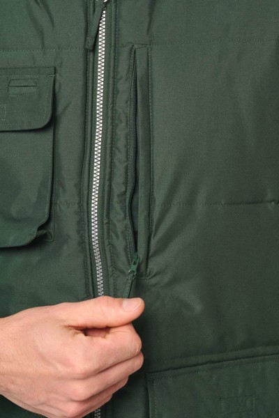 Quilted Bodywarmer - Dark Grey / S