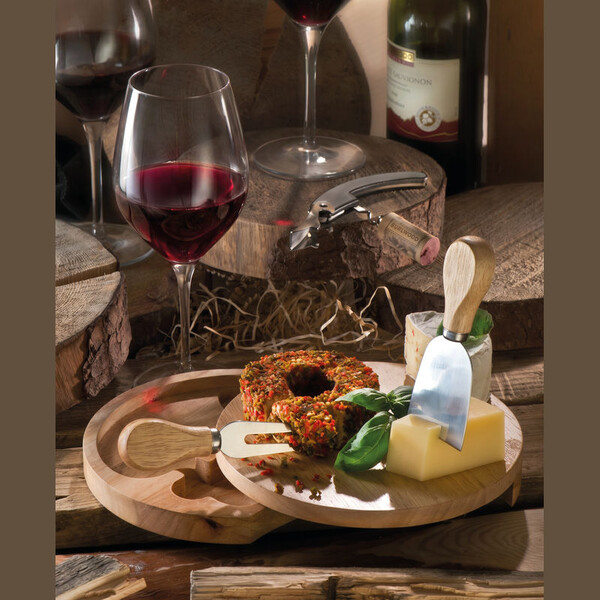Cheese Set with Cutting Board Pescia