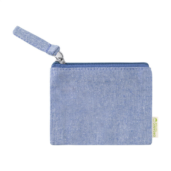 Porte-monnaie coton Florin - Bleu