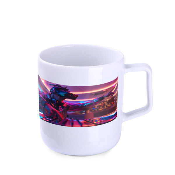 Porcelanasta skodelica Horizon, višina 95 mm