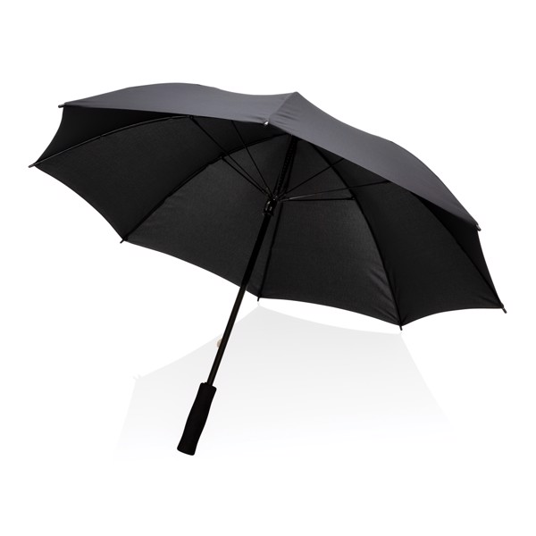 23" Impact AWARE™ RPET 190T Storm proof umbrella - Black