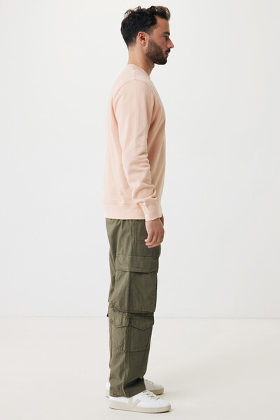 Lehká mikina IQONIQ Etosha z recykl. bavlny - Peach Perfect / 2XL