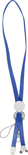 Lanyard 2-em-1 ABS Romario - Black