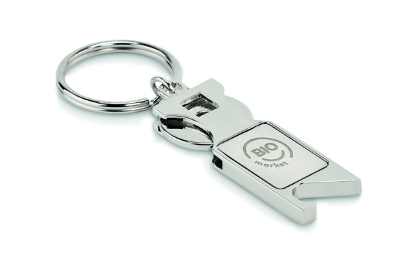Porta-chaves Euro Token Tokeu