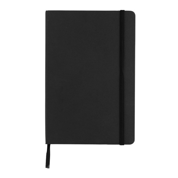 Taccuino A5 crafstone in carta kraft e pietra riciclati - Nero