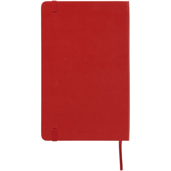 Blocco note con copertina rigida - pagine bianche Moleskine Classic L - Scarlatto