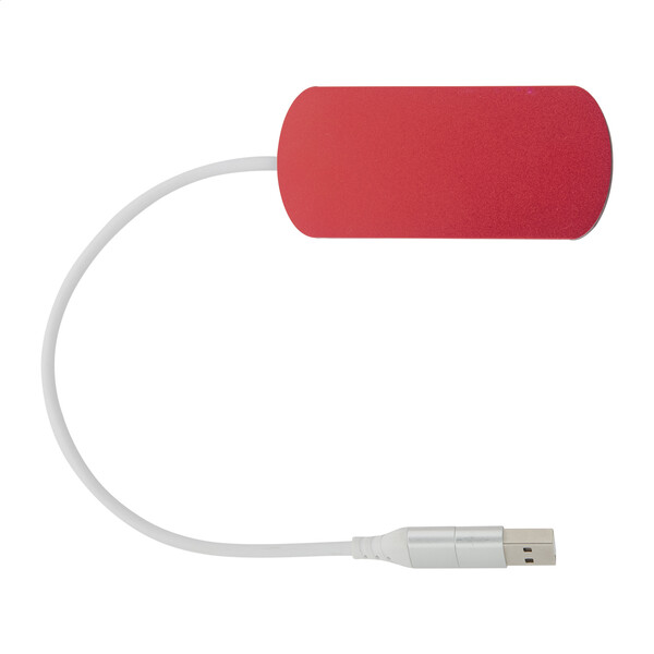 Usb Hub Raluhub - Red