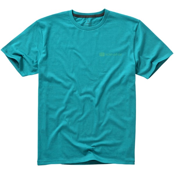 Nanaimo short sleeve men's t-shirt - Aqua / XS