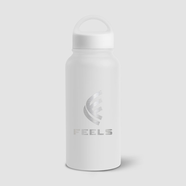 Mariner - 915 ml Double Wall Stainless Steel Bottle - White / 4 Colour inkjet