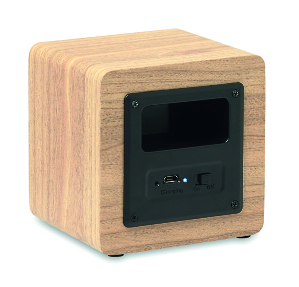 Speaker wireless 3W 400 mAh Sonicone - Legno