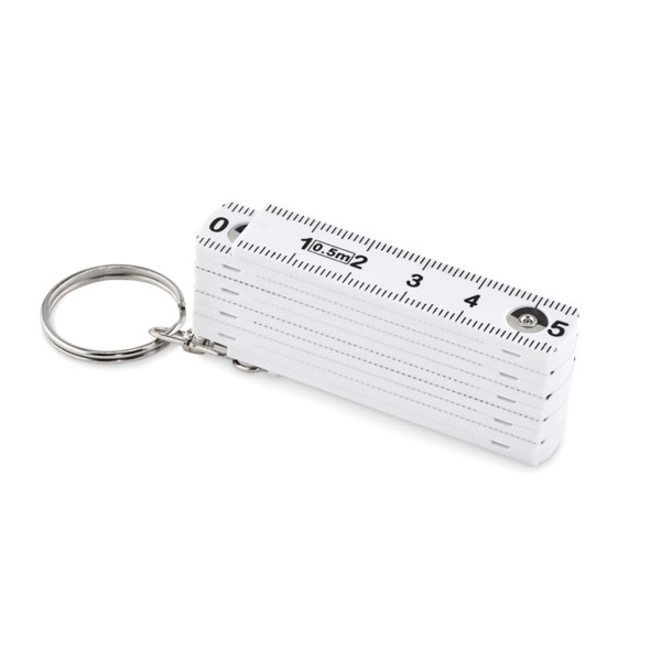 MB - Carpenters ruler key ring 50cm Fuster