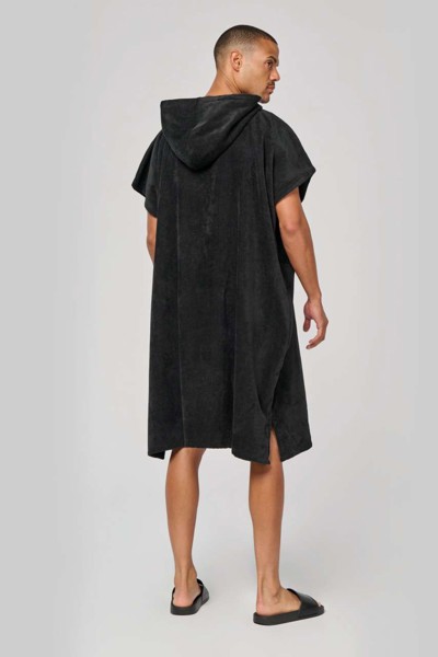 Unisex pončo s kapuljačom i ručnikom - S / M
