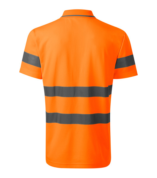 Polokošeľa Unisex Rimeck® Hv Runway - Fluorescenčná Oranžová / XL
