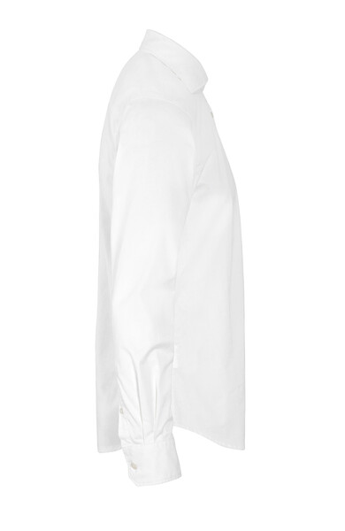 Cottover Gots Twill Slim Fit Man white 40