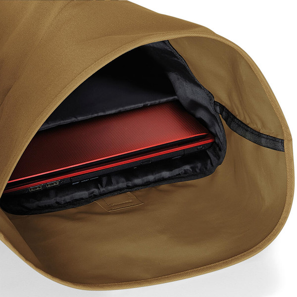 Roll-Top Backpack - Black / ONE SIZE