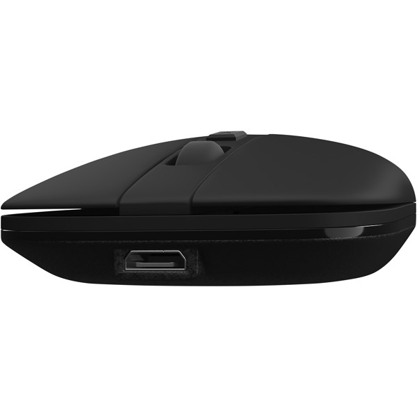 Souris sans fil antibactérienne SCX.design O22 avec logo lumineux