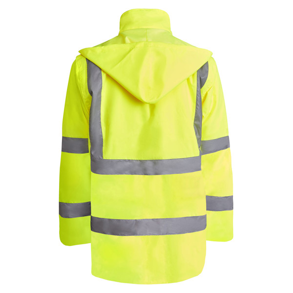 Av Parka Merak - VERDE JARDÍN/AMARILLO FLÚOR / 3XL
