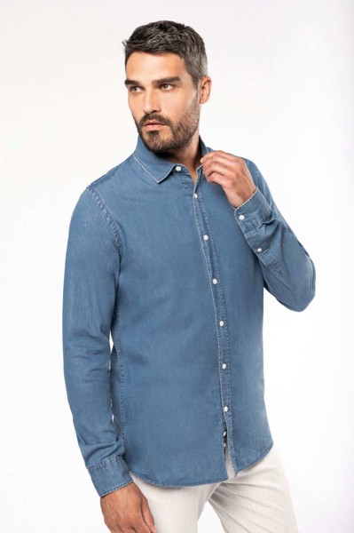 Men’S Denim Shirt - S