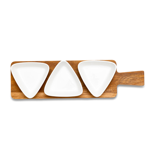 Nardo tray with bowls