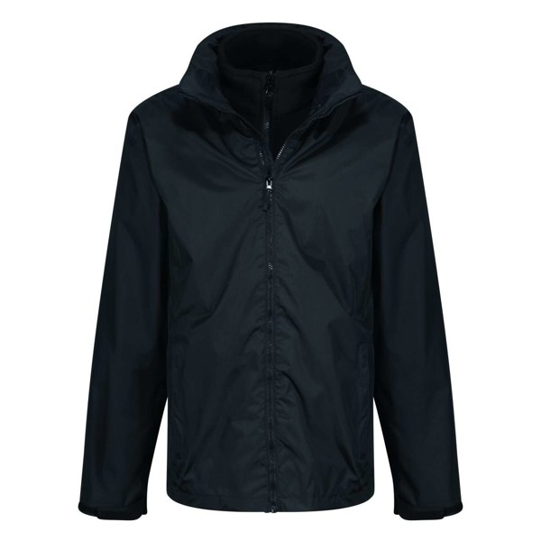 Classic 3-In-1 Waterproof Jacket - Black / Black / XS