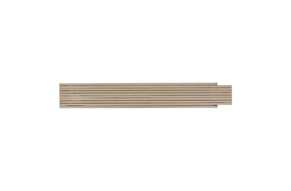 Règle pliante en bois 2m premium, naturel