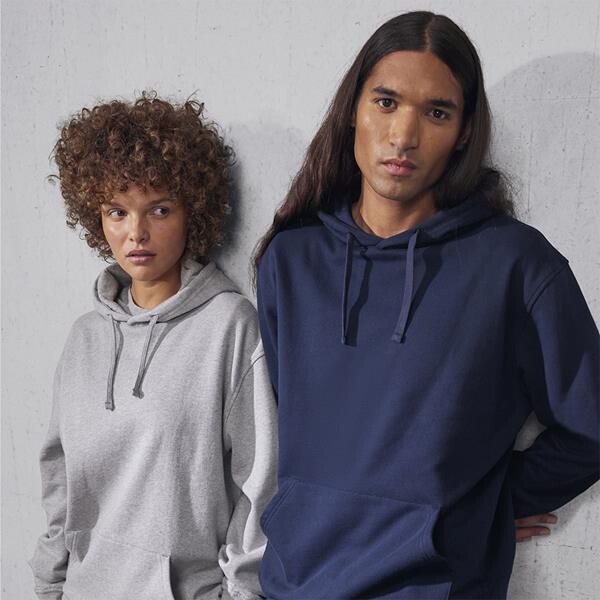 Sweatshirt B&C Id.333 Hoodie 80/20 - Branco / M